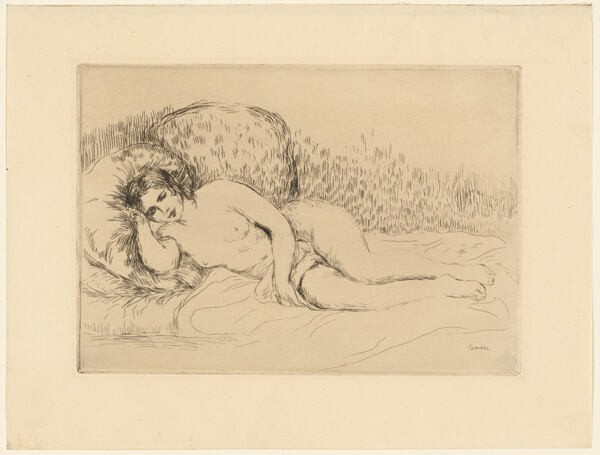 Woman Reclining, to the Left