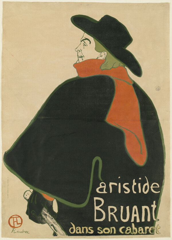 Aristide Bruant, in His Cabaret