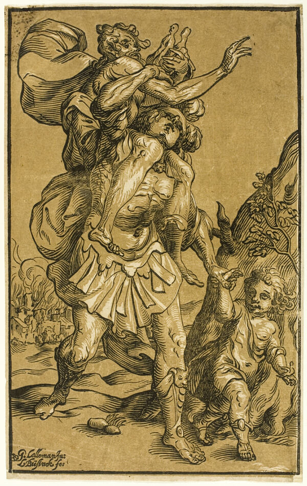 Aeneas Carrying His Father, Anchises