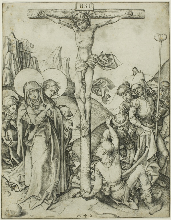 The Crucifixion with the Holy Women, St. John and Roman Soldiers