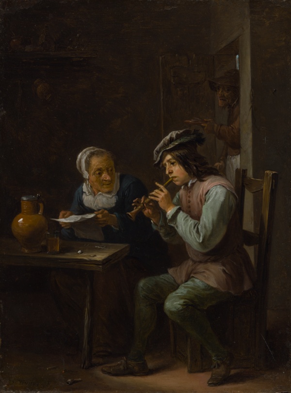 The Flageolet Player