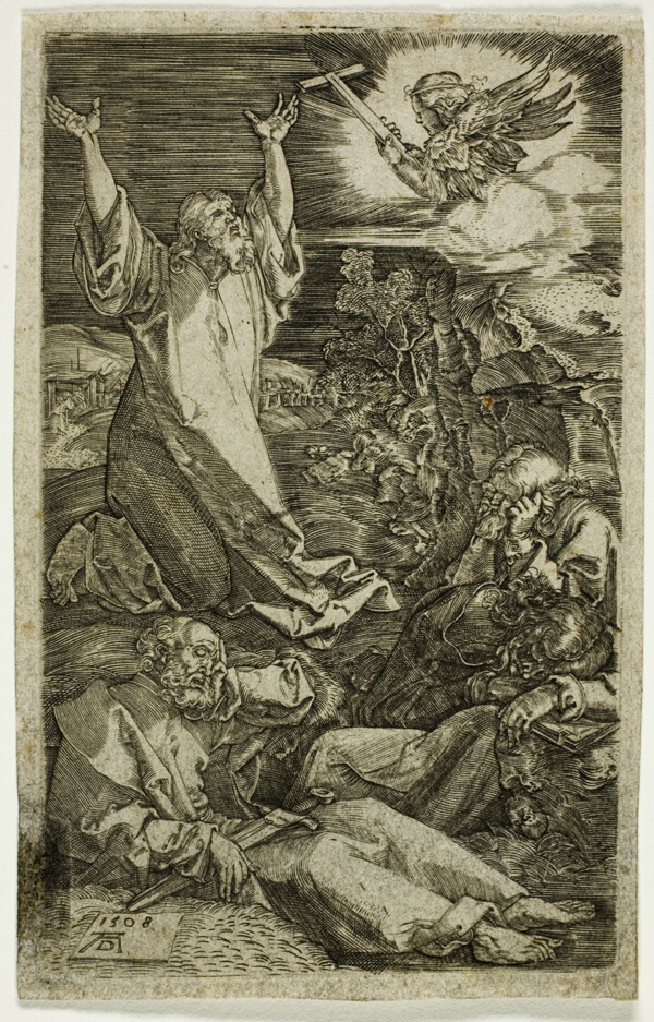 Agony in the Garden, from the Engraved Passion
