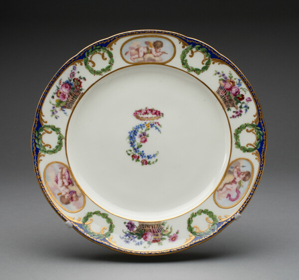 Plate from the Charlotte Louise Service