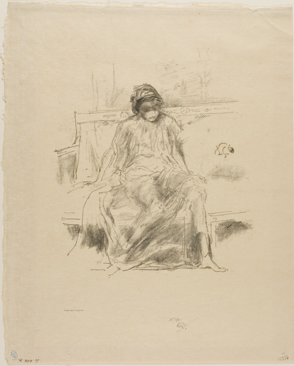 The Draped Figure, Seated