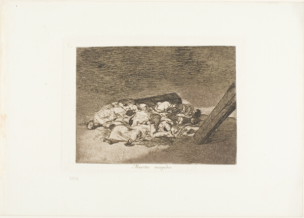 Harvest of the dead, plate 63 from The Disasters of War