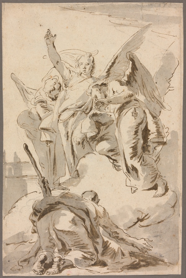 Three Angels Appearing to Abraham