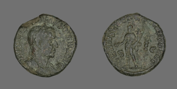 Coin Portraying Emperor Aurelian