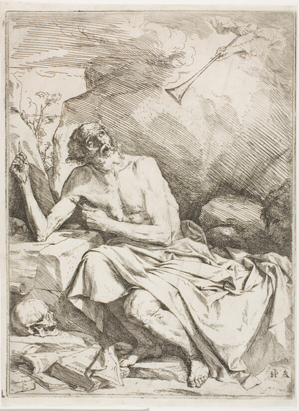 St. Jerome Hearing the Trumpet of the Last Judgment