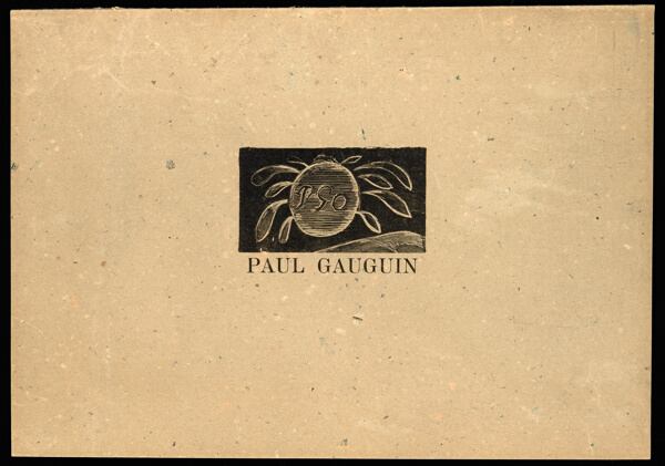 Cover to Paul Gauguin: 10 Traesnit (Pola Gauguin Portfolio)