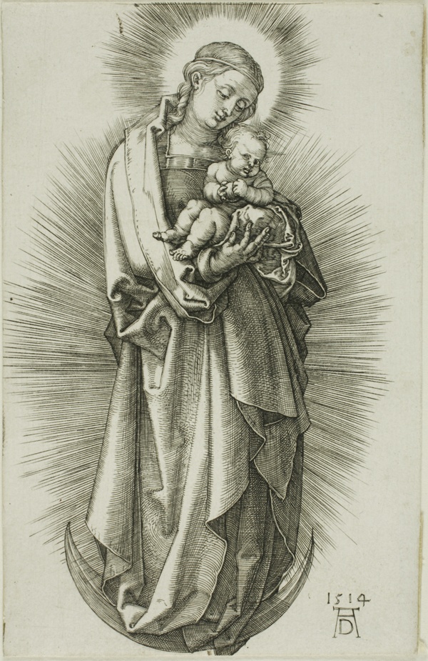 The Virgin on the Crescent with a Diadem