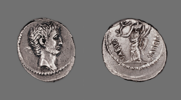 Denarius (Coin) Portraying Mark Antony