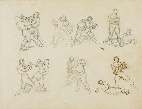 Seven Sketches of Pairs of Boxers