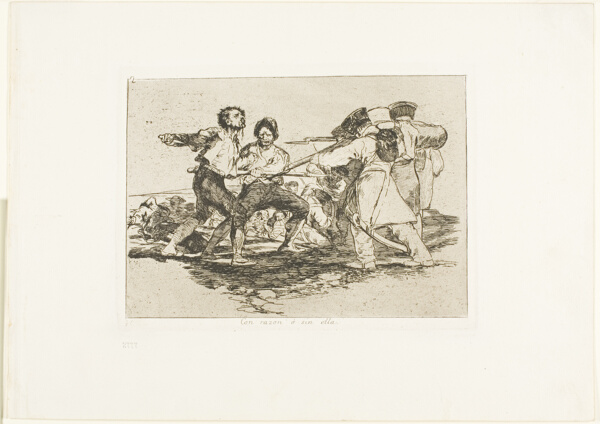 Rightly or wrongly, plate two from The Disasters of War