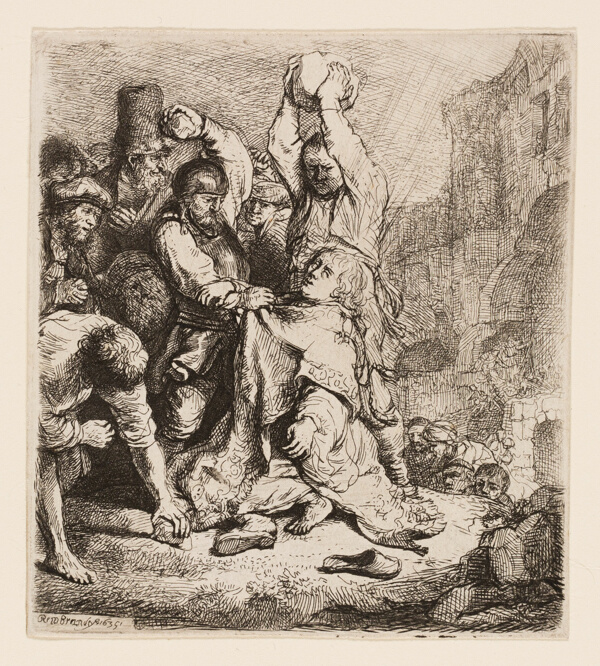 The Stoning of St. Stephen
