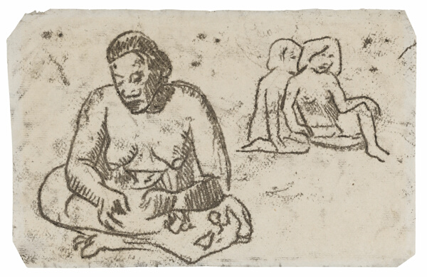 Seated Female (related to the painting Sister of Charity)