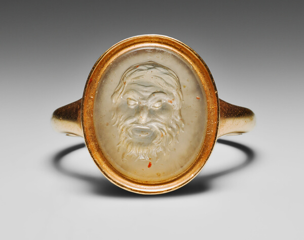 Intaglio Depicting a Theater Mask
