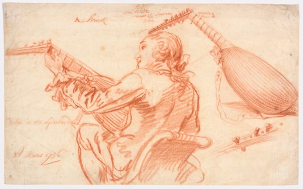 Sketches of a Lute Player and Lute