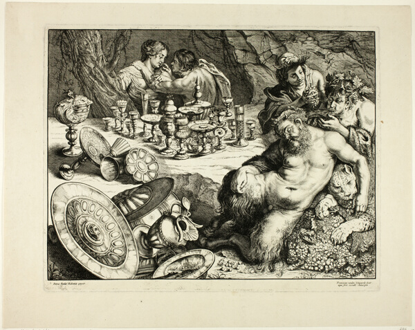 Bacchus and Drunken Silenus—The Dream of Silenus