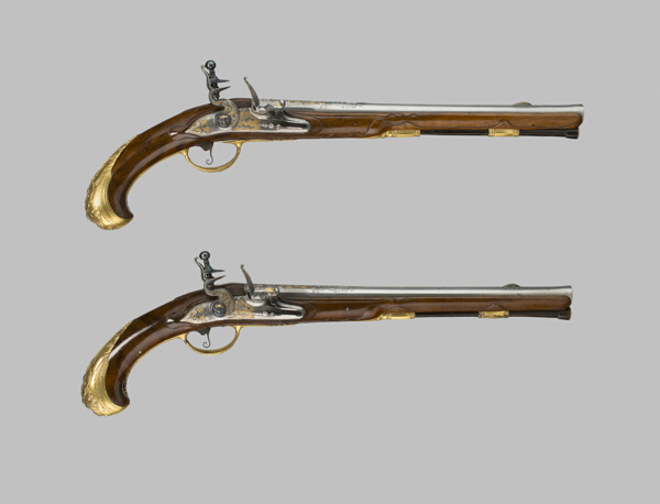 Flintlock Holster Pistol (One of a pair)