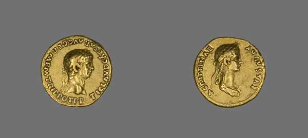 Aureus (Coin) Portraying Emperor Claudius