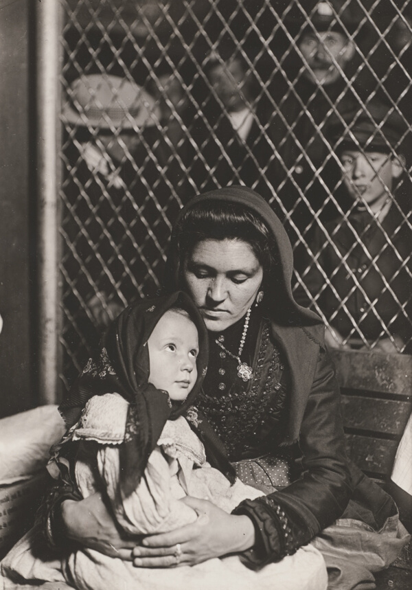 Immigrant Mother And Child