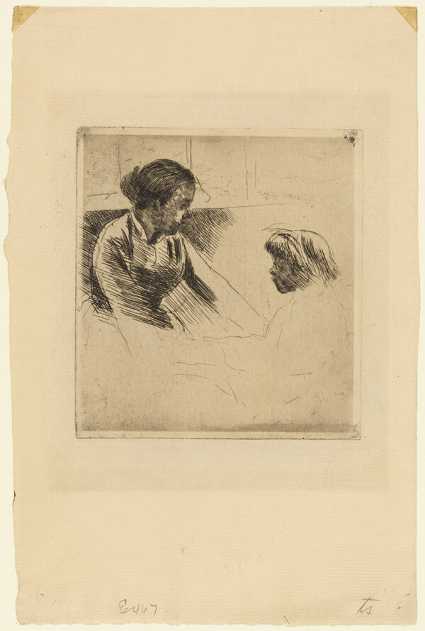 Susan and Child Facing each Other