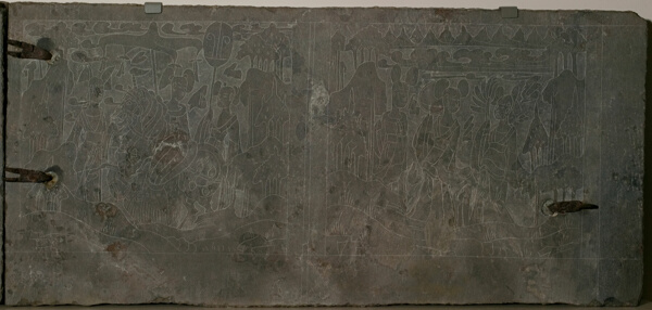 Panels from a Funerary Couch (Guanchuang)