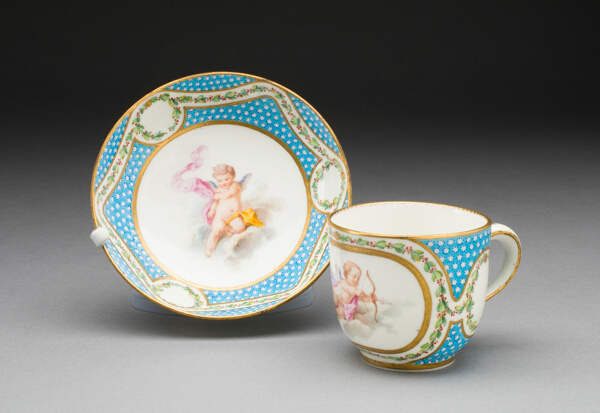 Cup and Saucer (from a tea service)