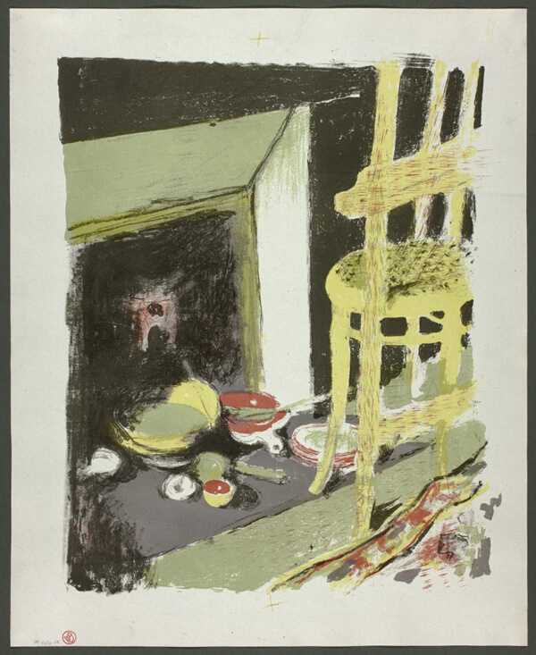 The Hearth, plate eight from Landscapes and Interiors