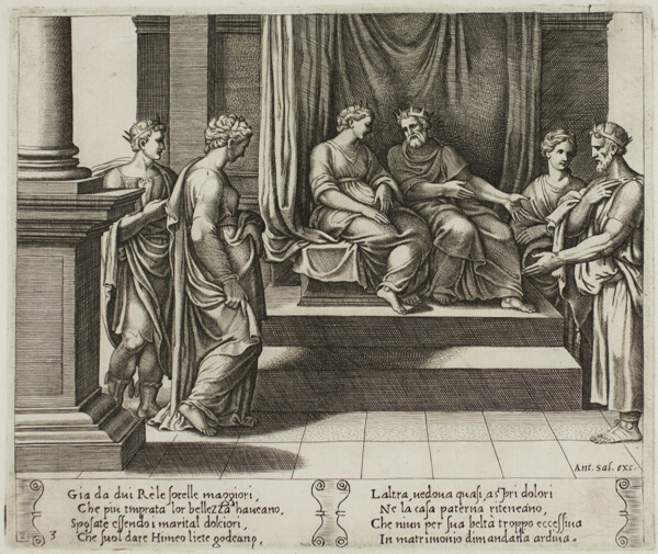The Two Sisters of Psyche are Married to Kings; ...Psyche is Presented to a King