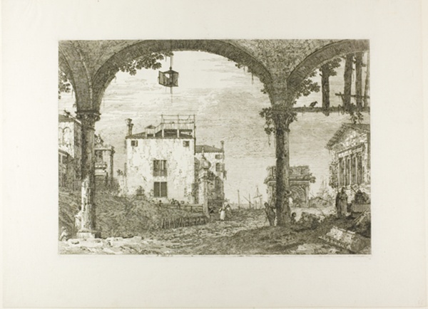 The Portico with the Lantern, from Vedute