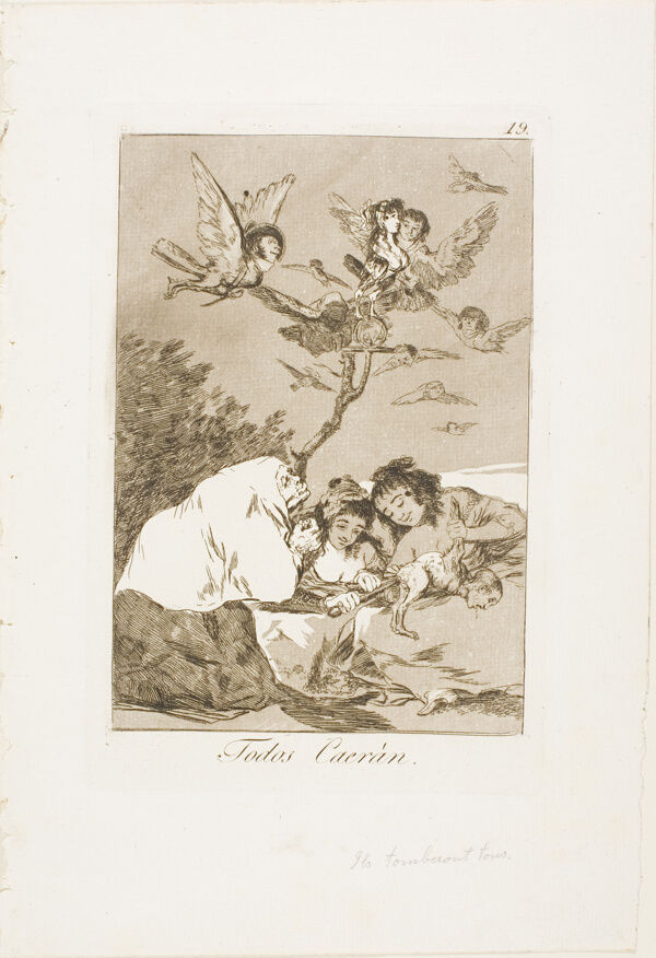 All Will Fall, plate 19 from Los Caprichos