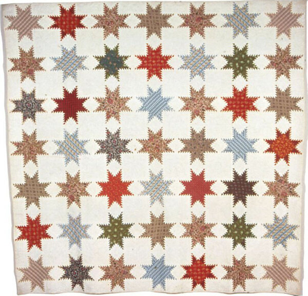 Bedcover (Feather-Edged Star Quilt)