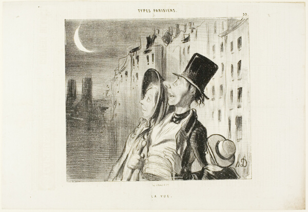 Sight, plate 39 from Types Parisiens