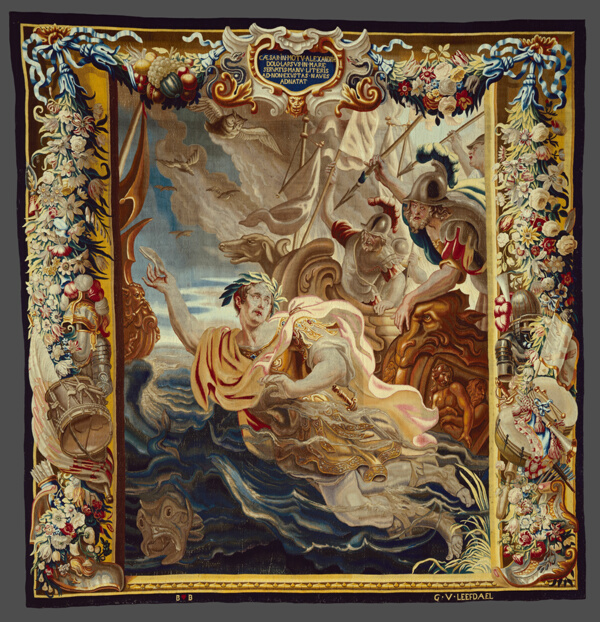 Caesar Throws Himself into the Sea from The Story of Caesar and Cleopatra
