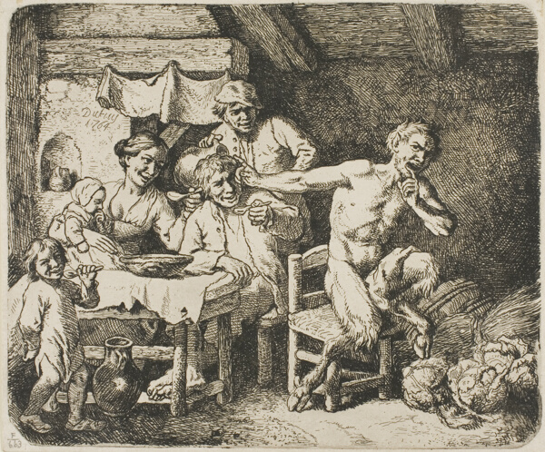 The Satyr in Peasant's House