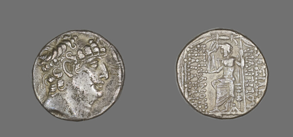 Tetradrachm (Coin) Portraying Philip Philadelphus