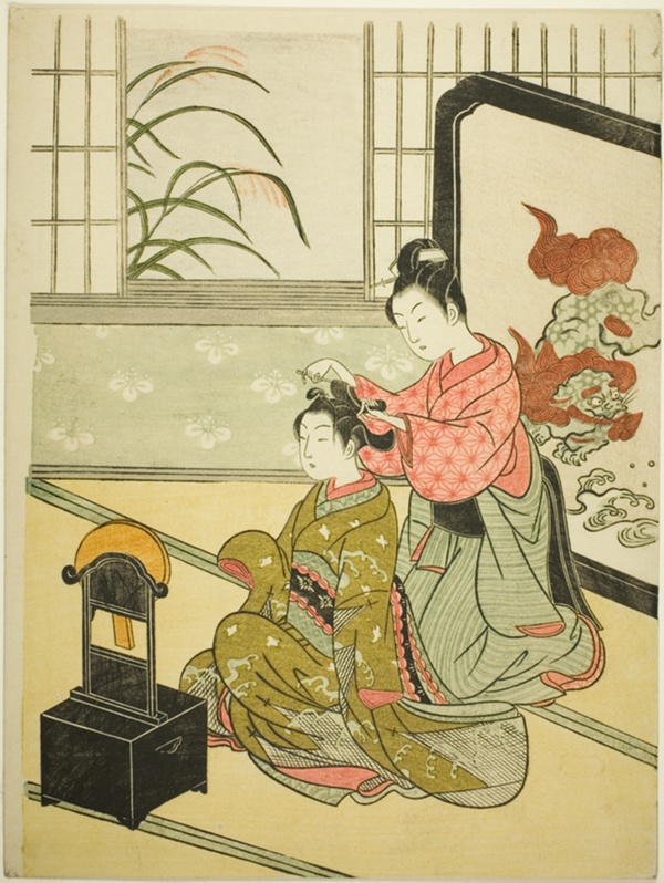 Autumn Moon in the Mirror (Kyodai no shugetsu), from the series 