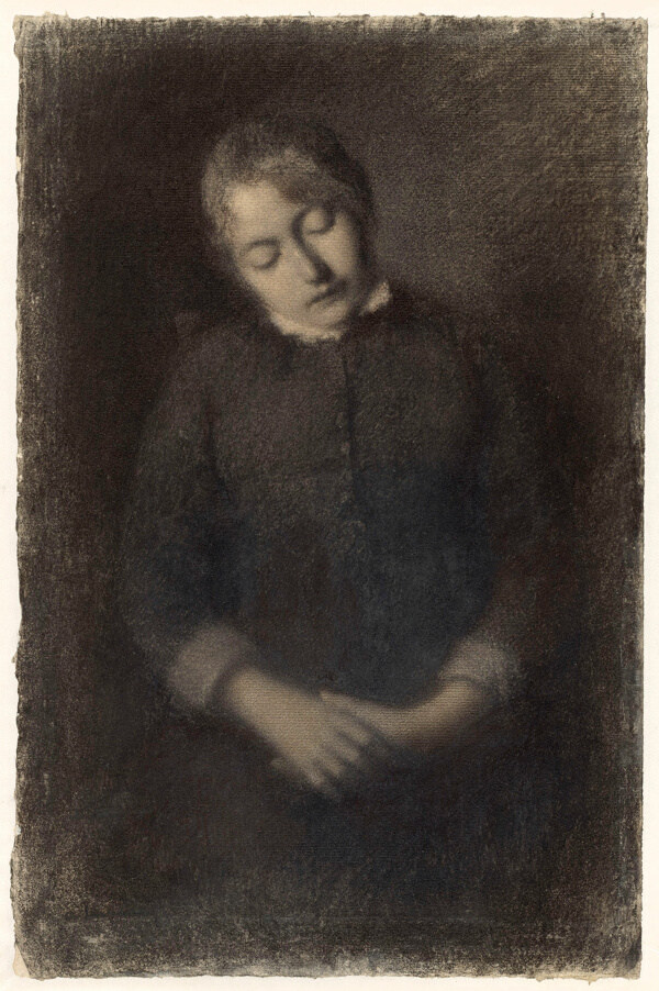 Portrait of the Artist's Wife Asleep (Marie Guilloux)