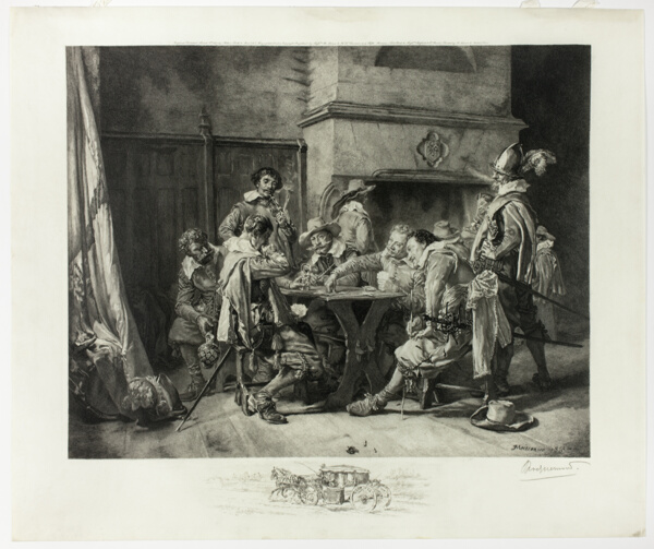 Partie perdue (Soldiers Playing Cards)