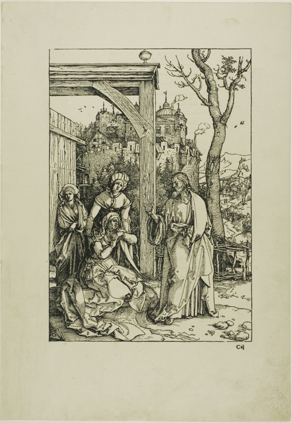 Christ Taking Leave of His Mother, from The Life of the Virgin