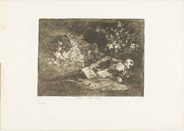 Nothing. The Event Will Tell, plate 69 from The Disasters of War