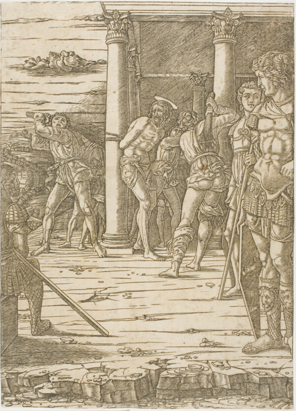 The Flagellation of Christ, with the Landscape Background