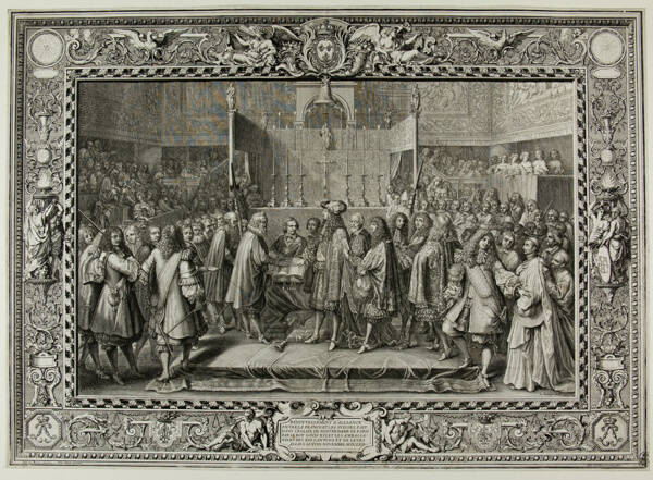 Renewal of the Alliance Between the French and the Swiss in 1663