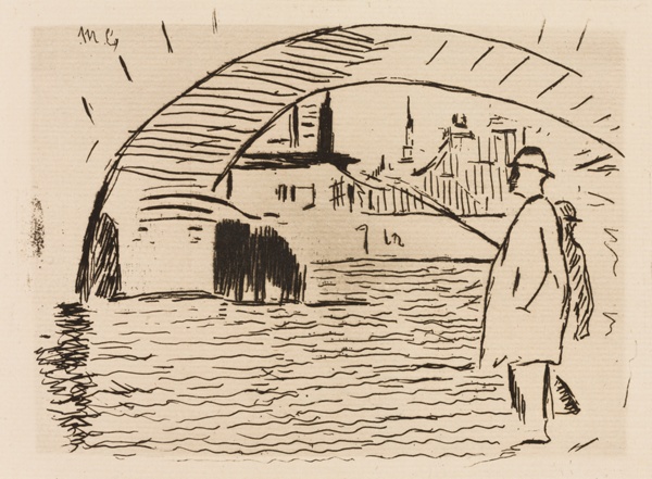 The Arch of the Bridge, plate 6 from Le Fleuve