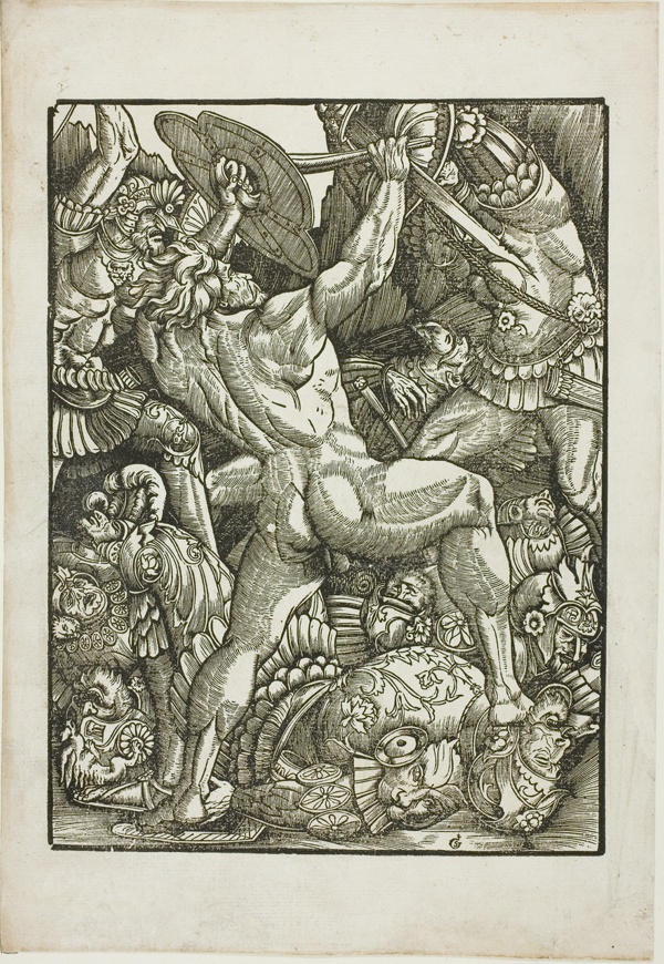 Hercules and the Giants, from Scenes from the Life of Hercules