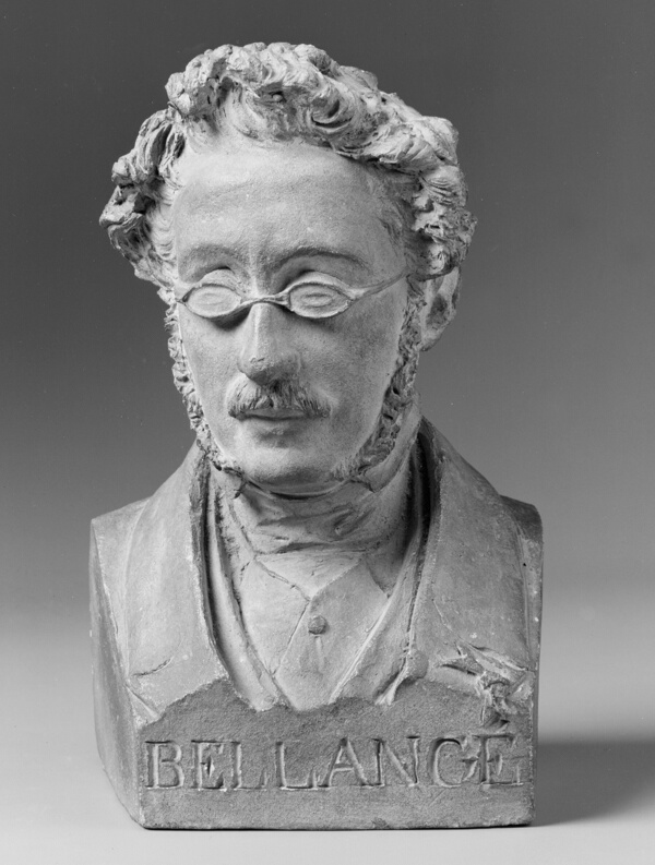 Portrait Bust of Joseph-Louis-Hippolyte Bellange