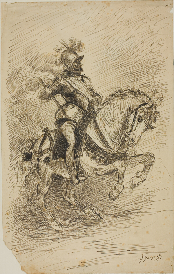 Cavalier on Horseback