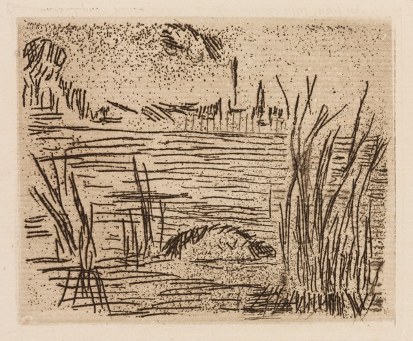 The River in the Plain, plate 4 from Le Fleuve