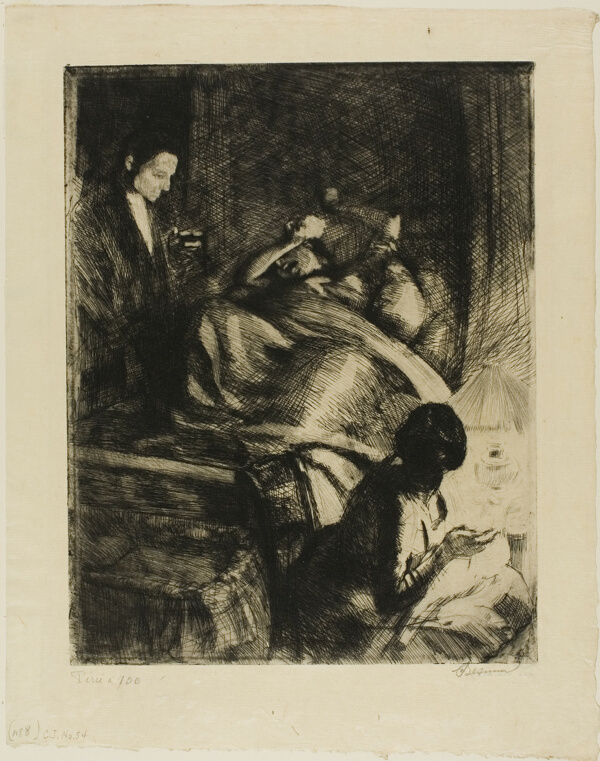 Delivery, plate three from Woman